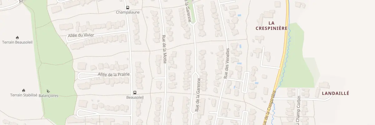 Plan du 37 Rue de la Garenne à Pacé