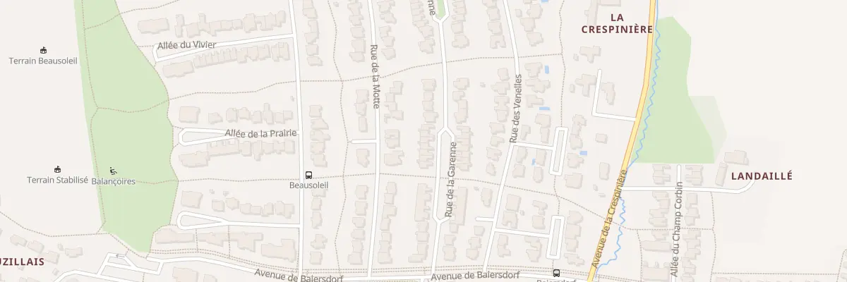 Plan du 29 Rue de la Garenne à Pacé