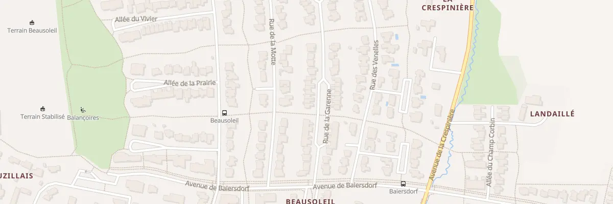 Plan du 23 Rue de la Garenne à Pacé