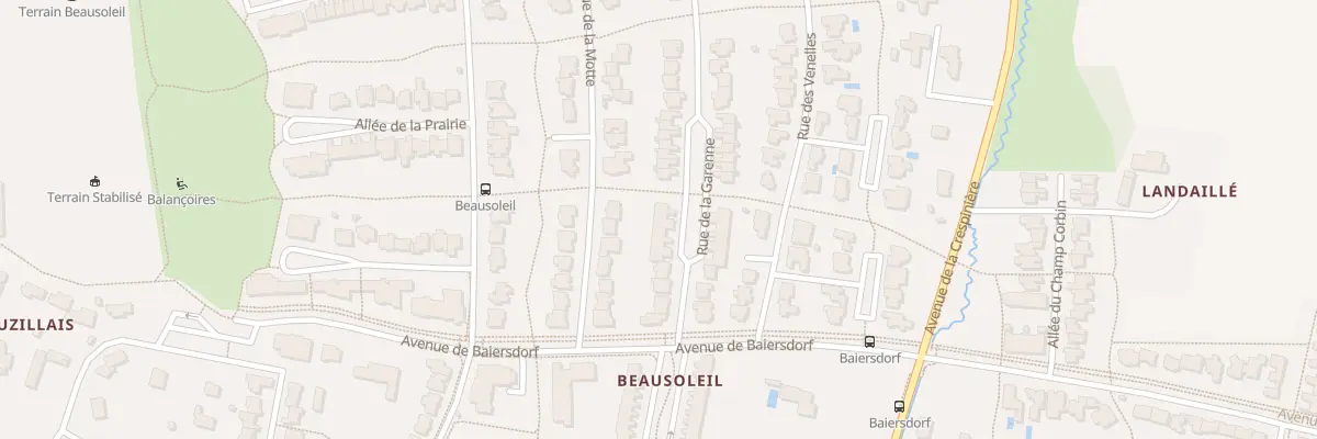 Plan du 17 Rue de la Garenne à Pacé
