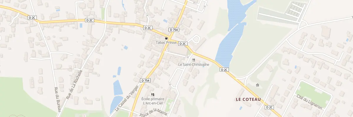 Plan du 6 Rue de l’église à Saint-Christophe-du-Ligneron