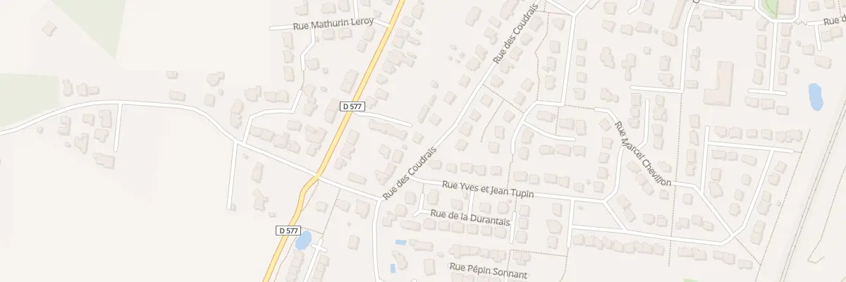 Plan du 24 Rue des Coudrais à Bruz