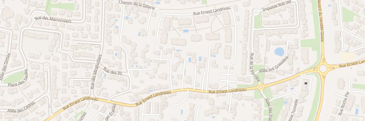 Plan du 85B Rue Ernest Landrieau aux Sables-d’Olonne