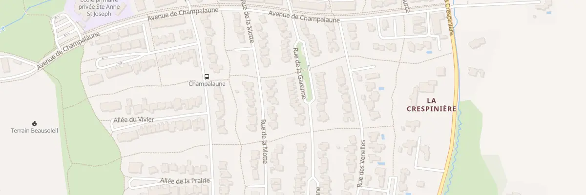 Plan du 51 Rue de la Garenne à Pacé