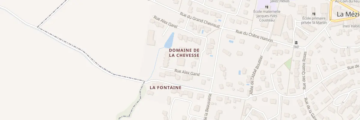 Plan du 46 Rue Alex Garel à La Mézière
