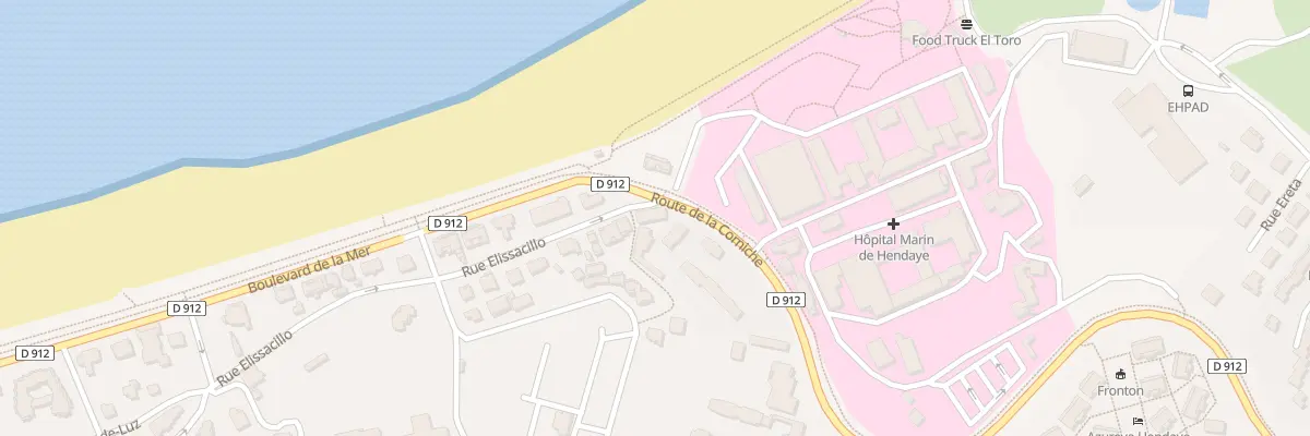 Plan du 56 Rue elissacillo à Hendaye