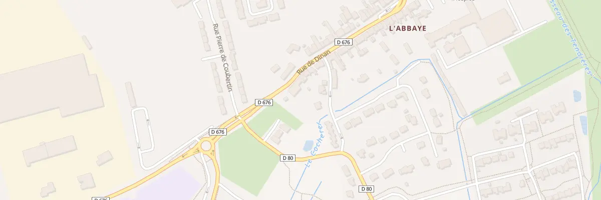 Plan du 103 Rue de Dinan à Dol-de-Bretagne
