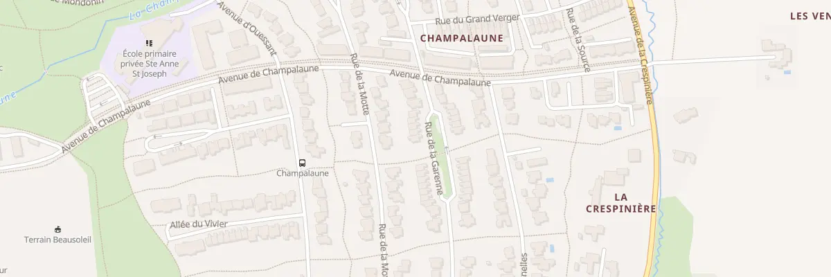 Plan du 61 Rue de la Garenne à Pacé