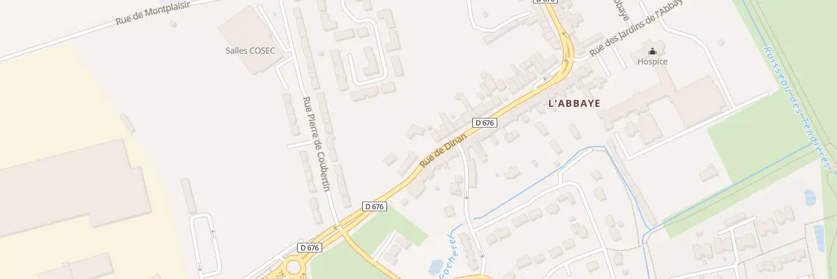 Plan du 98 Rue de Dinan à Dol-de-Bretagne
