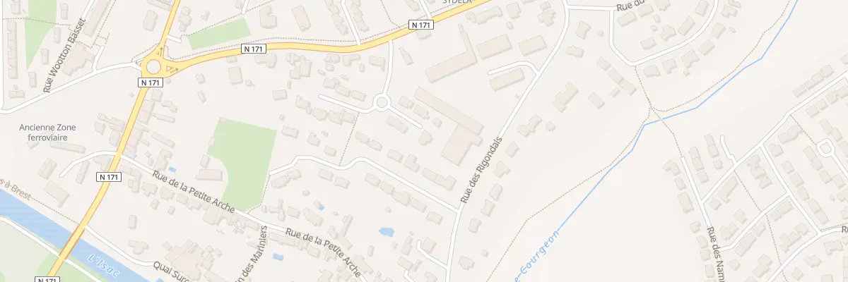 Plan du 8 Rue Lucie Aubrac à Blain
