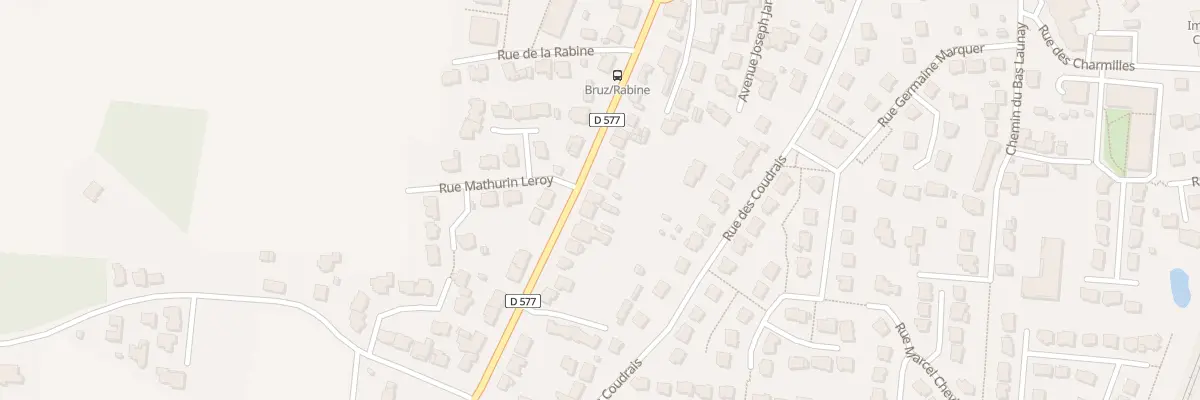 Plan du 23 Rue de la Rabine à Bruz