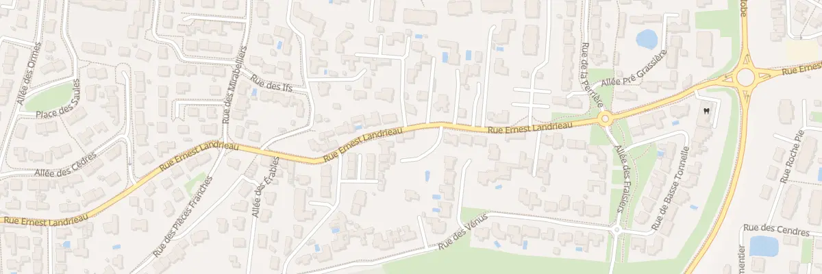 Plan du 58 Rue Ernest Landrieau aux Sables-d’Olonne