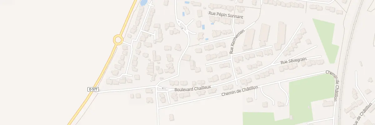 Plan du 17 Chem des Coudrais à Bruz