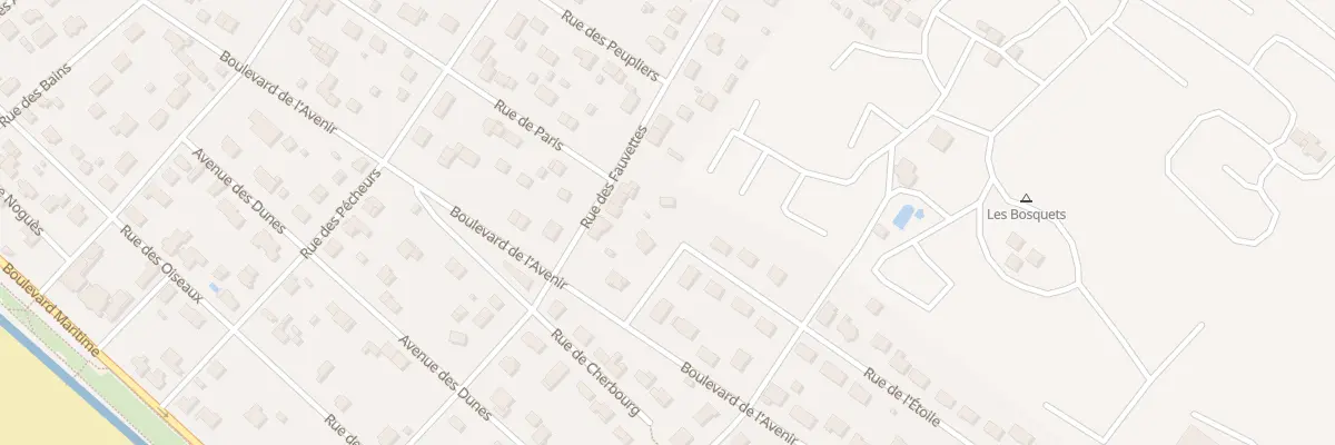 Plan du 3 Rue de l’Etoile à Barneville-Carteret