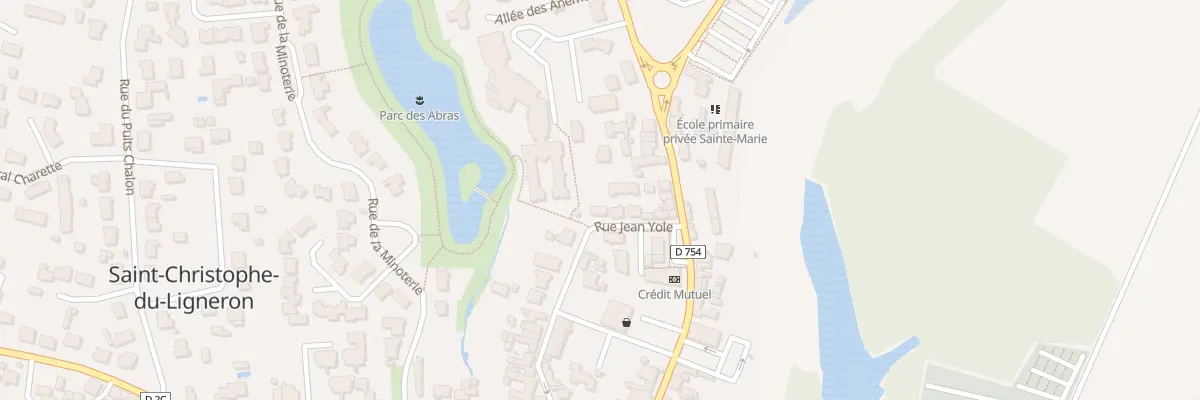 Plan du 25 Rue jean yole à Saint-Christophe-du-Ligneron