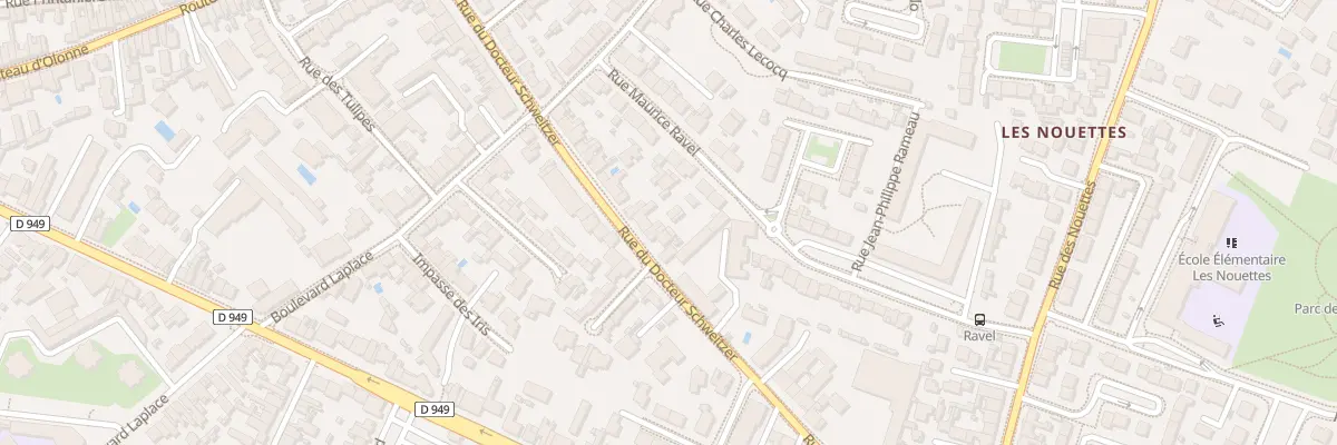 Plan du 116 Rue du Doc Schweitzer aux Sables-d’Olonne