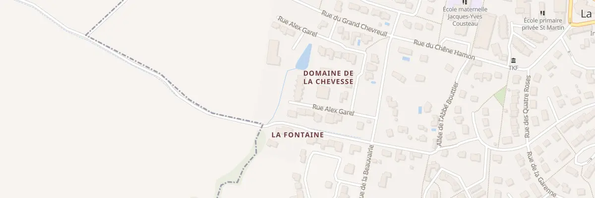 Plan du 39 Rue Alex Garel à La Mézière