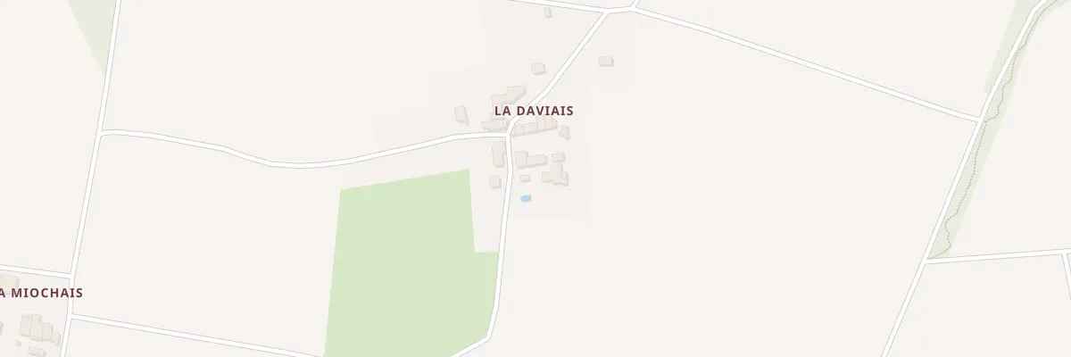 Plan du 15 La Daviais à Pléchâtel