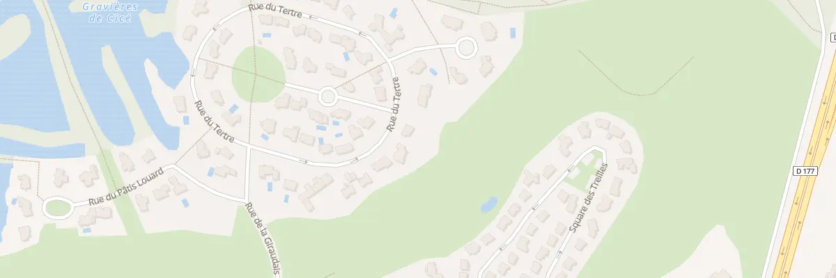 Plan du 28 Rue du Tertre à Bruz