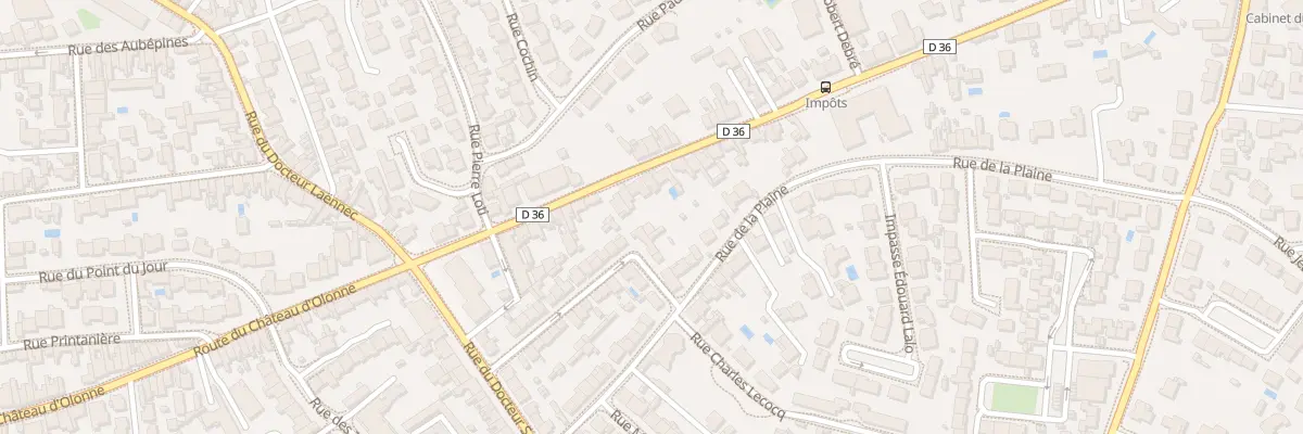 Plan du 191 Rue Simone Veil aux Sables-d’Olonne