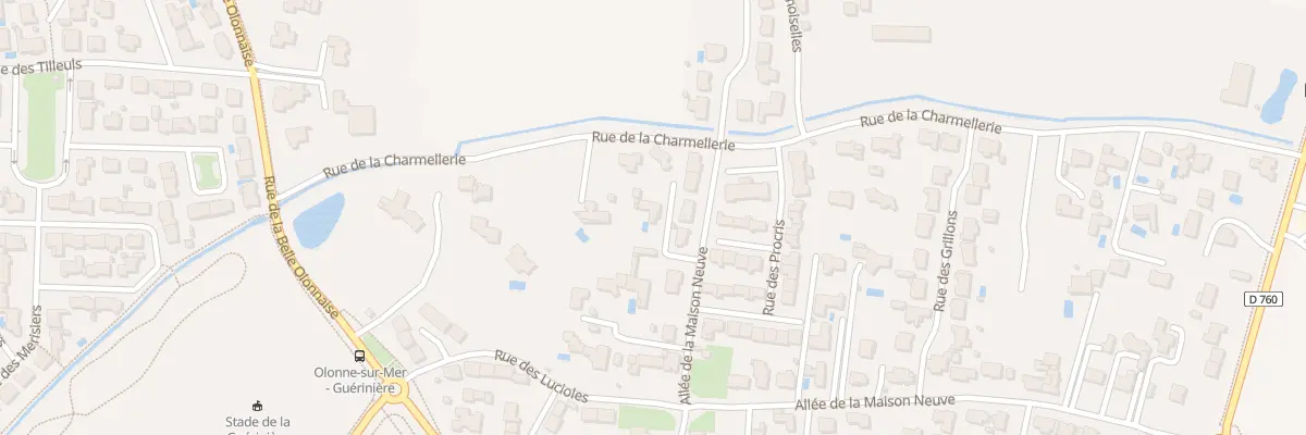 Plan du 37B All de la Maison Neuve aux Sables-d’Olonne