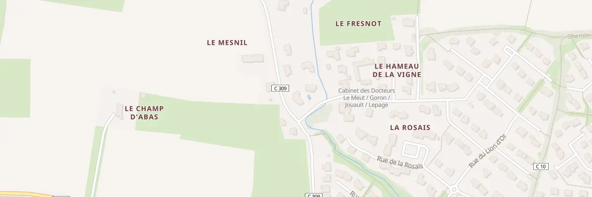 Plan du 26 Rue Mouille Muse à Vezin-le-Coquet