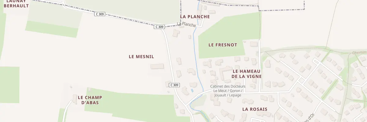 Plan du 24 Rue de la Glestière à Vezin-le-Coquet