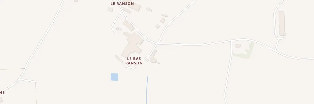 Plan du 26 Le Bas Ranson à Vignoc