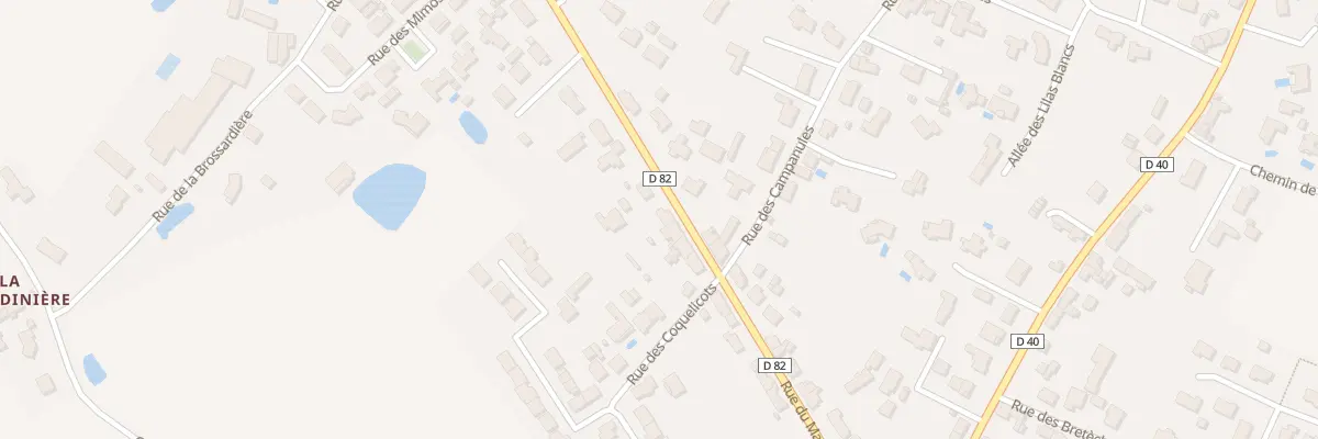 Plan du 31 Rue du marais à Coëx