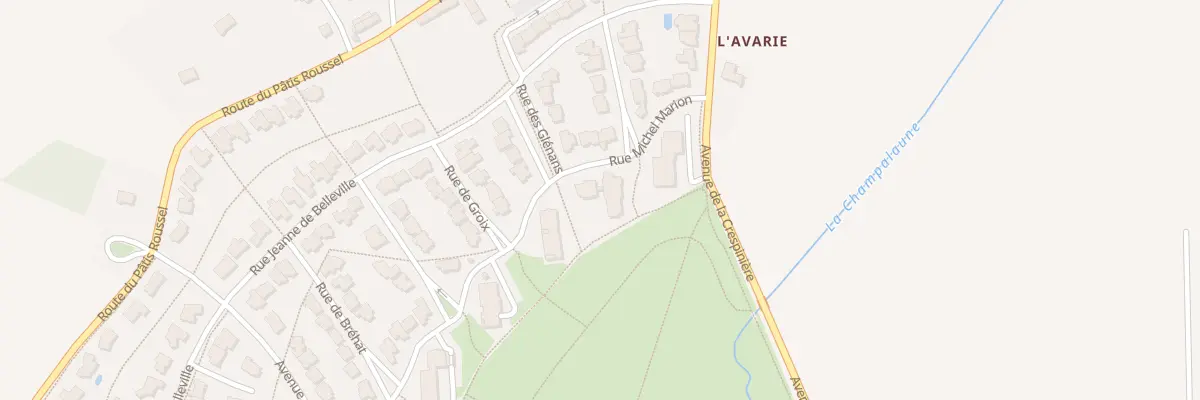Plan du 16 Rue Michel Marion à Pacé