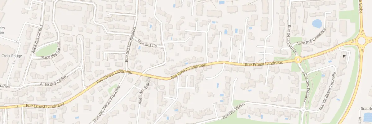 Plan du 75B Rue Ernest Landrieau aux Sables-d’Olonne