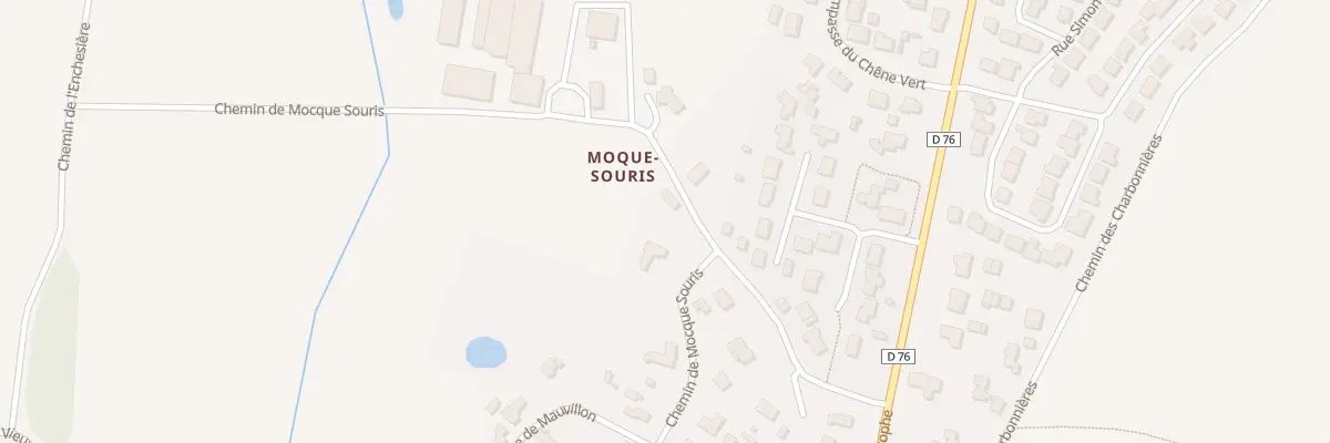 Plan du 19 Moque-souris à Froidfond