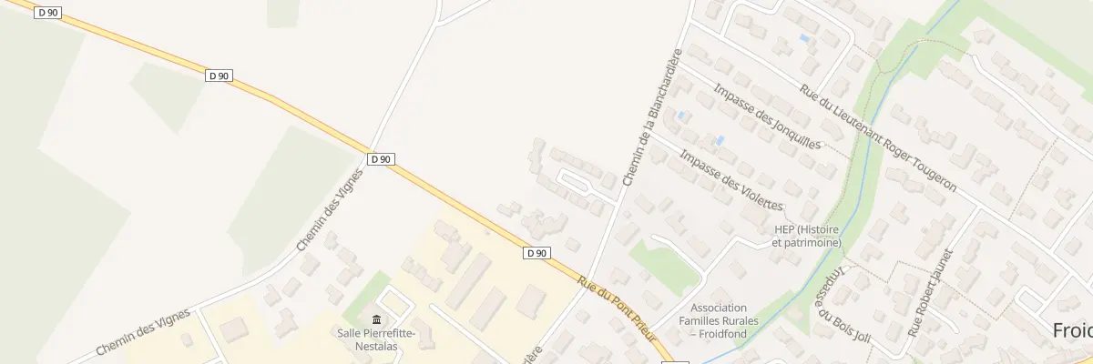 Plan du 6 Clos des bleuets à Froidfond