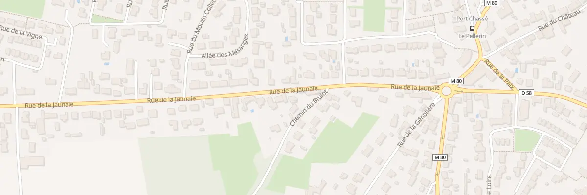 Plan du 15 Rue de la Jaunaie au Pellerin