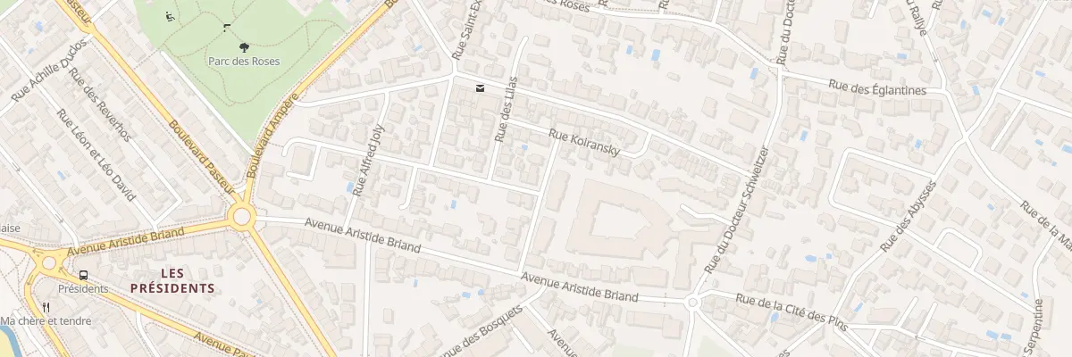 Plan du 2 Rue Gaston d’Hostel aux Sables-d’Olonne