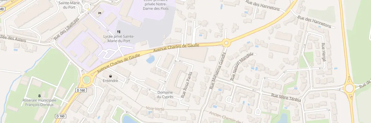 Plan du 66 Av Charles de Gaulle aux Sables-d’Olonne