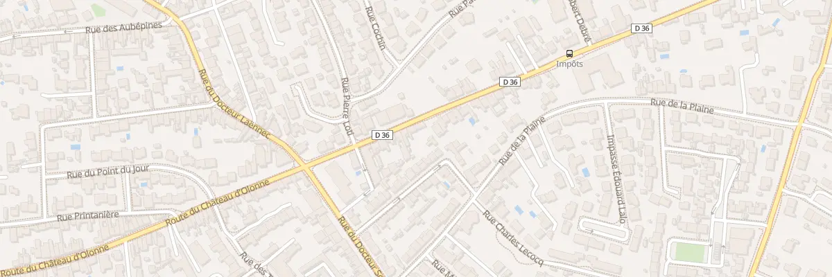 Plan du 199 Rue Simone Veil aux Sables-d’Olonne