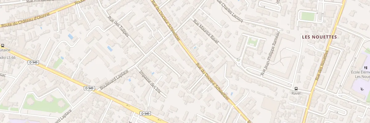 Plan du 131 Rue du Docteur Schweitzer aux Sables-d’Olonne