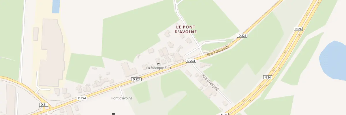 Plan du 2B N Rte Nationale au Rheu