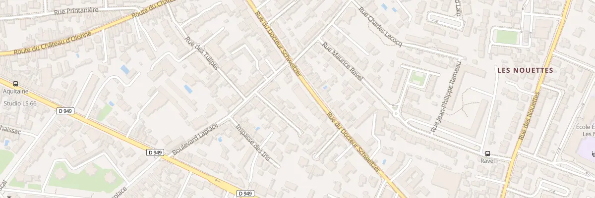 Plan du 133 Rue du Docteur Schweitzer aux Sables-d’Olonne