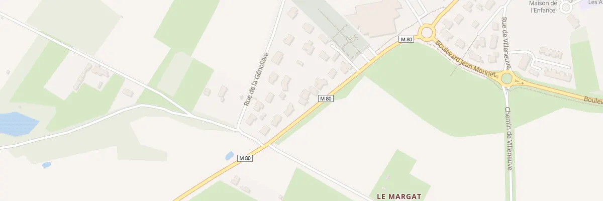 Plan du 72B Rue de la Jouardais au Pellerin