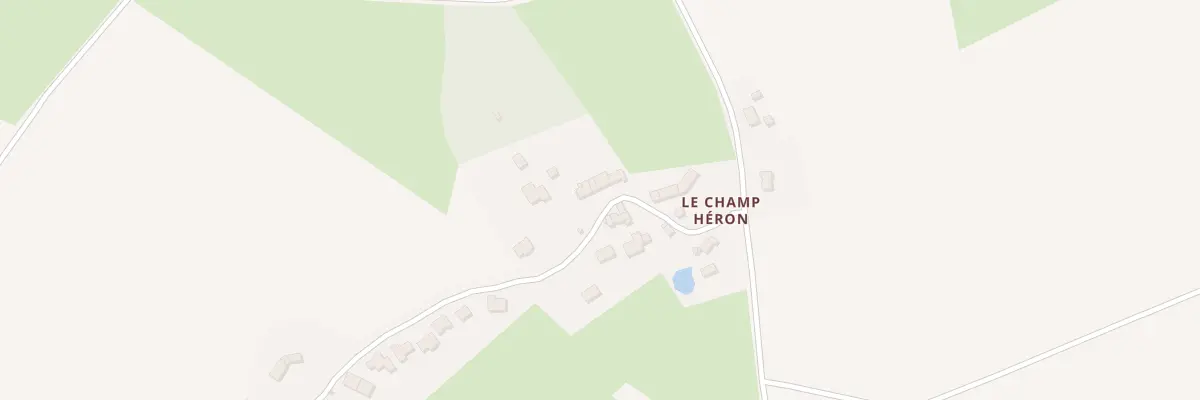 Plan du 18 Le Champ Cheron au Gâvre