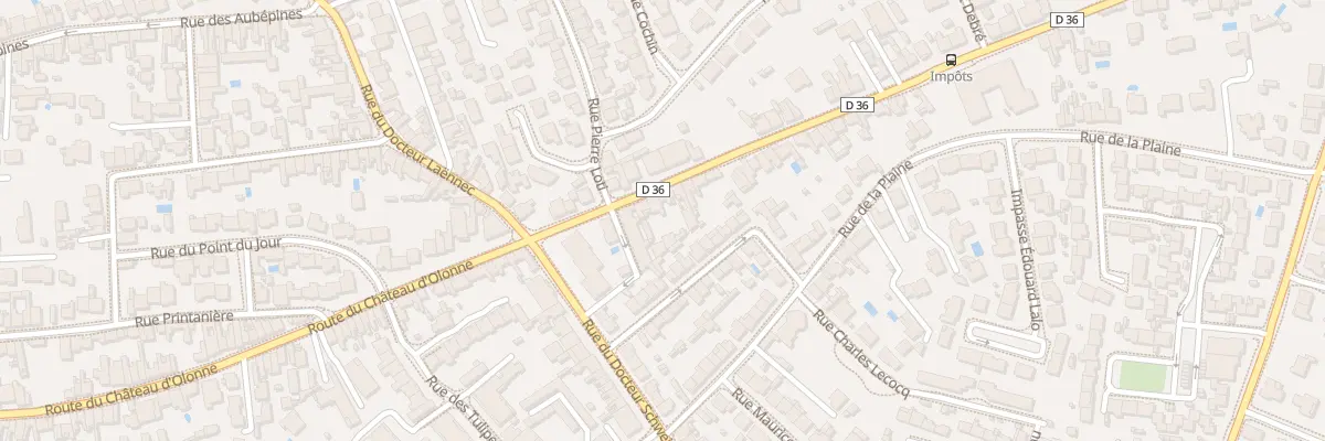 Plan du 209 Rue Simone Veil aux Sables-d’Olonne