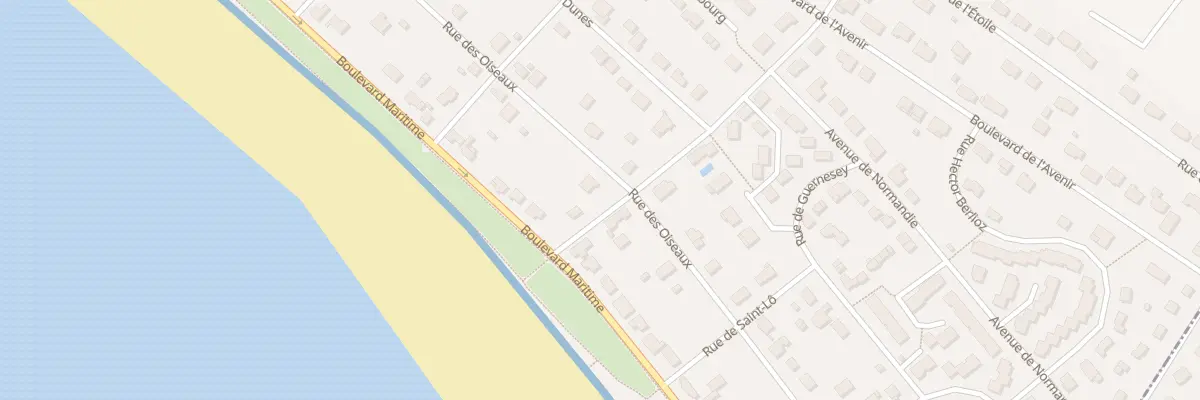 Plan du 26 Rue des oiseaux à Barneville-Carteret