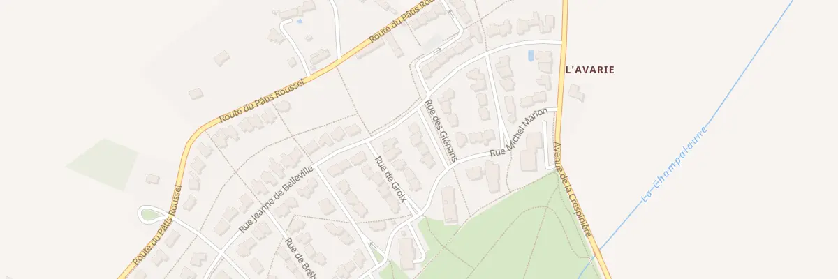 Plan du 5 Rue des Glénans à Pacé