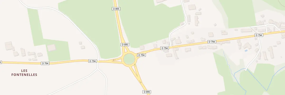Plan du 9004 Les Cours Biards à Combourg