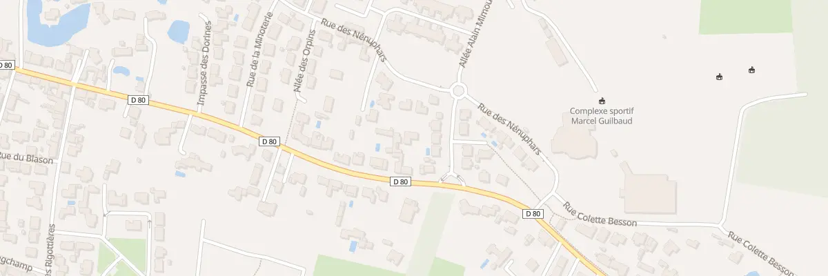 Plan du 53 Rue du Maréchal Joffre aux Sables-d’Olonne