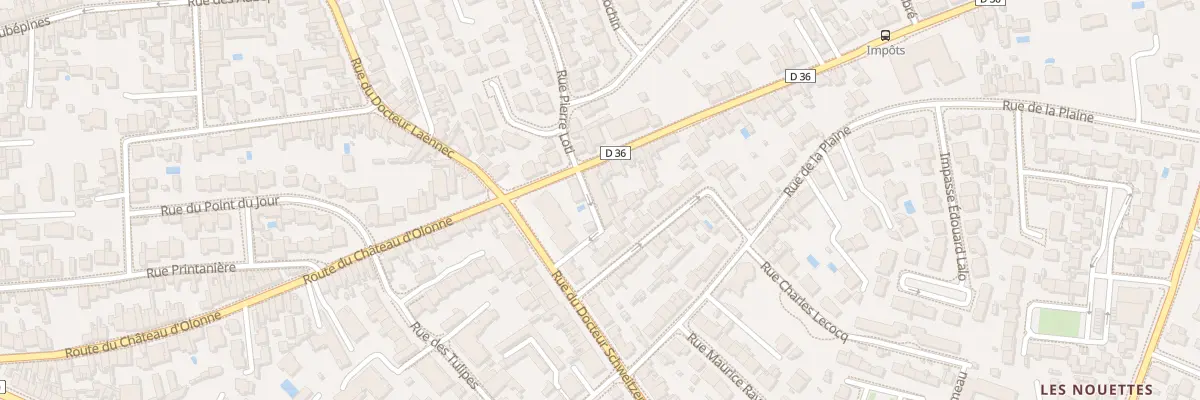 Plan du 3 Rue Pierre Barouh aux Sables-d’Olonne