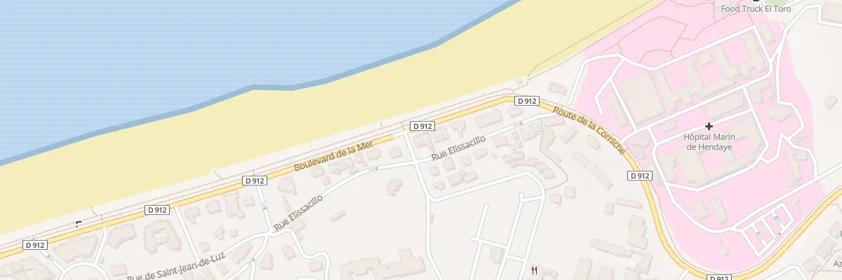 Plan du 73 Rue elissacillo à Hendaye