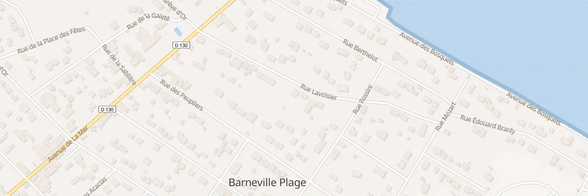 Plan du 22 Rue Lavoisier à Barneville-Carteret